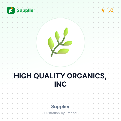 HIGH QUALITY ORGANICS, INC – summary card, no photo uploaded yet