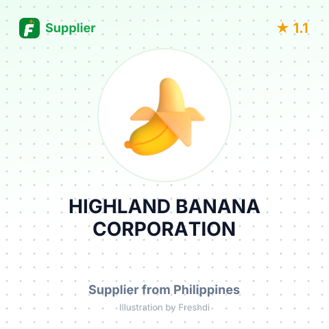 HIGHLAND BANANA CORPORATION – summary card, no photo uploaded yet