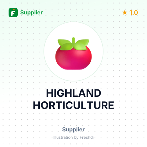 HIGHLAND HORTICULTURE – summary card, no photo uploaded yet