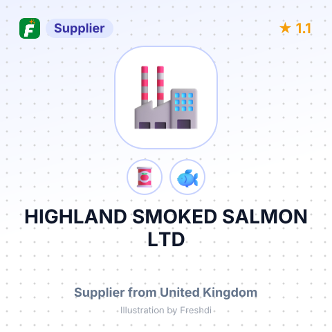 HIGHLAND SMOKED SALMON LTD – summary card, no photo uploaded yet