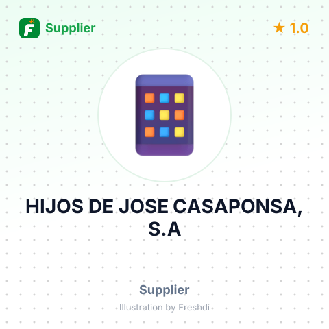 HIJOS DE JOSE CASAPONSA, S.A – summary card, no photo uploaded yet
