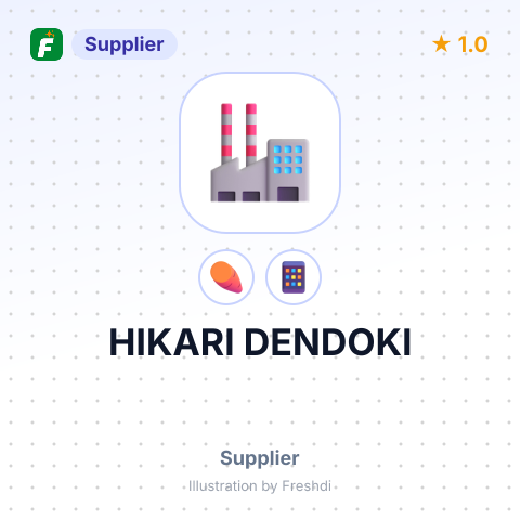 HIKARI DENDOKI – summary card, no photo uploaded yet