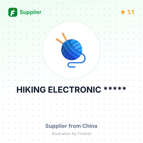 HIKING ELECTRONIC ***** – summary card, no photo uploaded yet