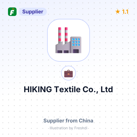 HIKING Textile Co., Ltd – summary card, no photo uploaded yet