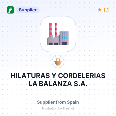 HILATURAS Y CORDELERIAS LA BALANZA S.A. – summary card, no photo uploaded yet