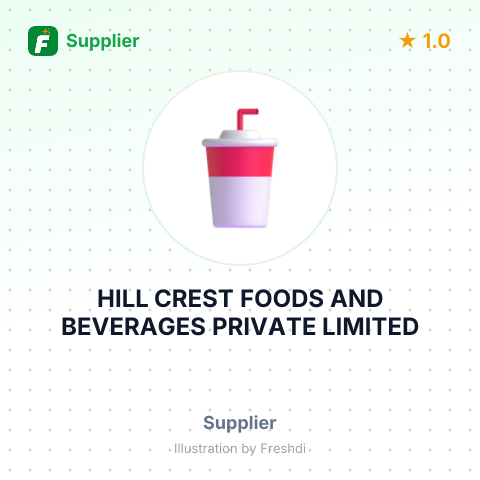 HILL CREST FOODS AND BEVERAGES PRIVATE LIMITED – summary card, no photo uploaded yet