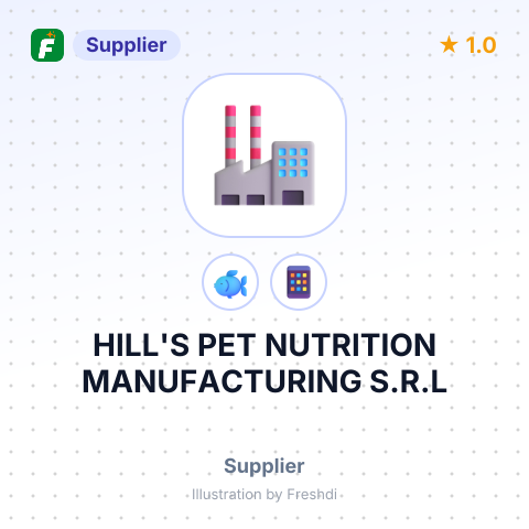 HILL'S PET NUTRITION MANUFACTURING S.R.L – summary card, no photo uploaded yet