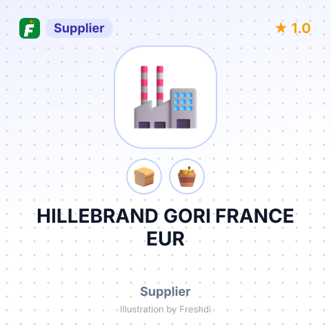 HILLEBRAND GORI FRANCE EUR – summary card, no photo uploaded yet