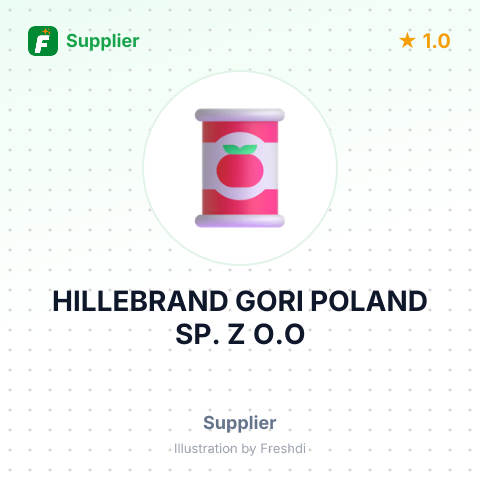 HILLEBRAND GORI POLAND SP. Z O.O – summary card, no photo uploaded yet