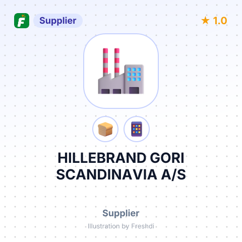 HILLEBRAND GORI SCANDINAVIA A/S – summary card, no photo uploaded yet