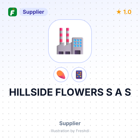 HILLSIDE FLOWERS S A S – summary card, no photo uploaded yet