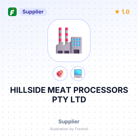 HILLSIDE MEAT PROCESSORS PTY LTD – summary card, no photo uploaded yet