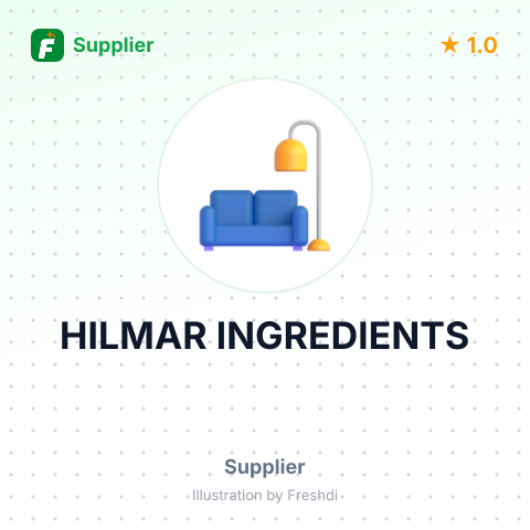 HILMAR INGREDIENTS – summary card, no photo uploaded yet