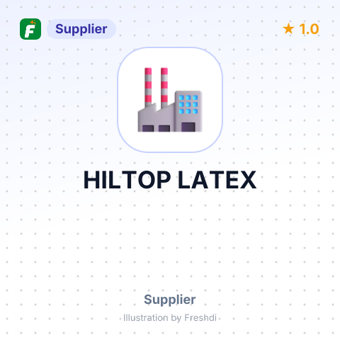 HILTOP LATEX – summary card, no photo uploaded yet