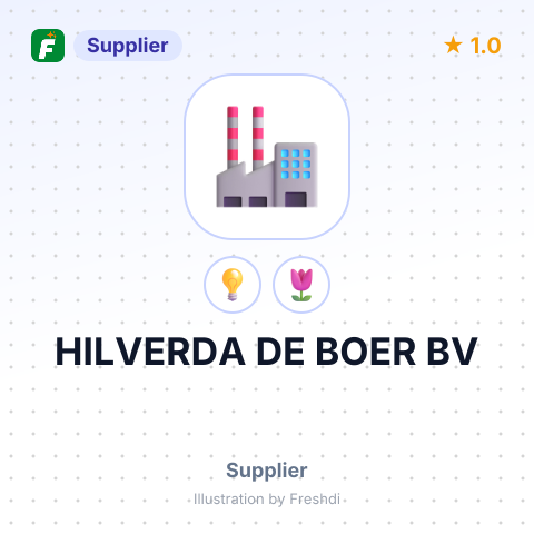 HILVERDA DE BOER BV – summary card, no photo uploaded yet