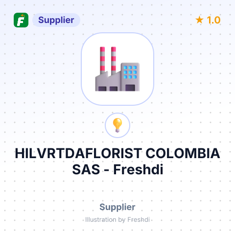 HILVRTDAFLORIST COLOMBIA SAS – summary card, no photo uploaded yet
