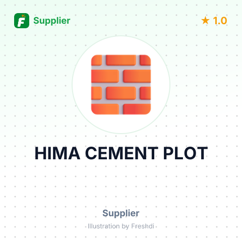 HIMA CEMENT PLOT – summary card, no photo uploaded yet
