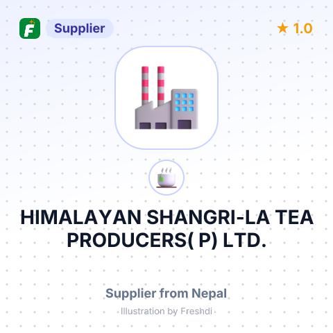 HIMALAYAN SHANGRI-LA TEA PRODUCERS( P) LTD. – summary card, no photo uploaded yet