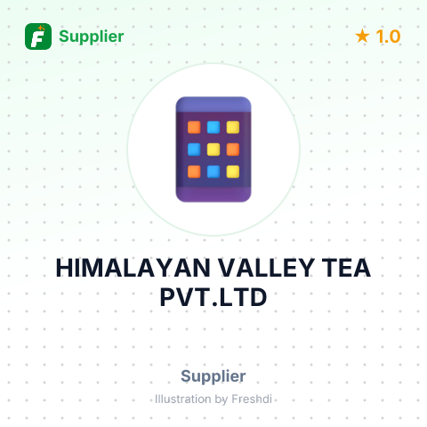 HIMALAYAN VALLEY TEA PVT.LTD – summary card, no photo uploaded yet