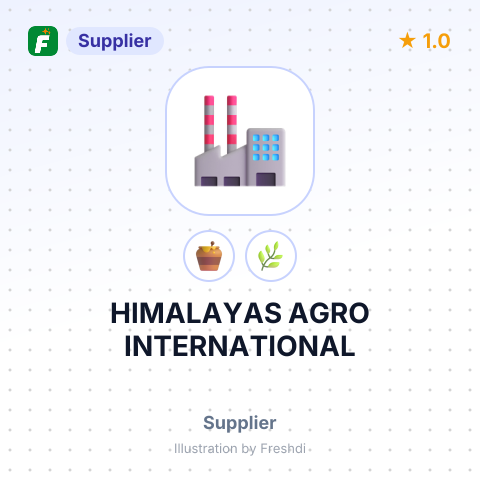 HIMALAYAS AGRO INTERNATIONAL – summary card, no photo uploaded yet