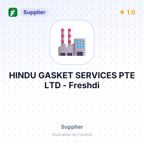 HINDU GASKET SERVICES PTE LTD – summary card, no photo uploaded yet