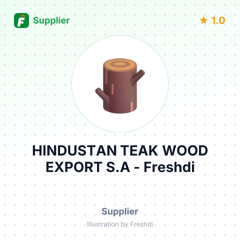 HINDUSTAN TEAK WOOD EXPORT S.A – summary card, no photo uploaded yet