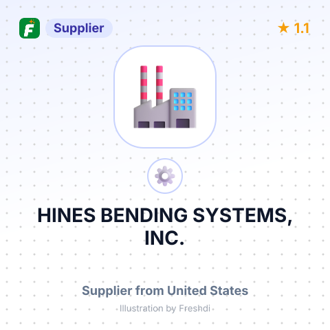 HINES BENDING SYSTEMS, INC. – summary card, no photo uploaded yet