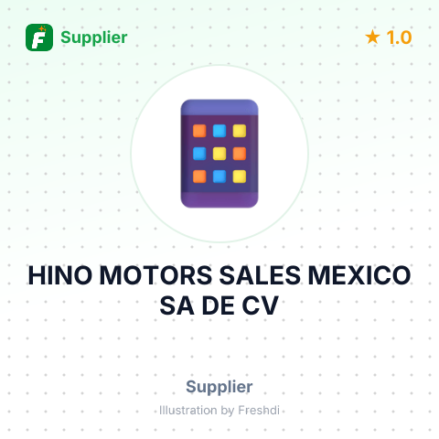 HINO MOTORS SALES MEXICO SA DE CV – summary card, no photo uploaded yet