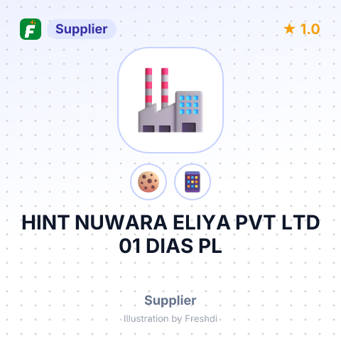 HINT NUWARA ELIYA PVT LTD 01 DIAS PL – summary card, no photo uploaded yet