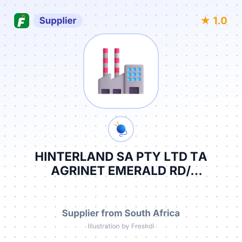 HINTERLAND SA PTY LTD TA AGRINET EMERALD RD/nBELLVILLE/nINDUSTRIAL PARK BELLV – summary card, no photo uploaded yet