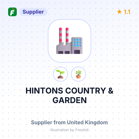 HINTONS COUNTRY & GARDEN – summary card, no photo uploaded yet