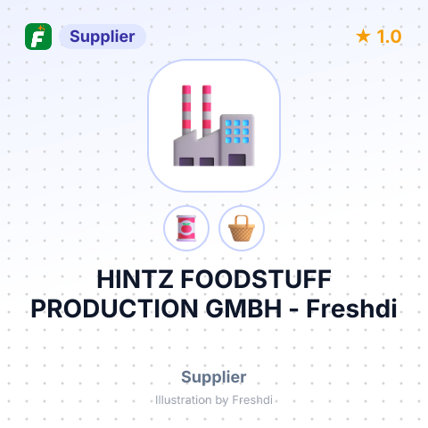 HINTZ FOODSTUFF PRODUCTION GMBH – summary card, no photo uploaded yet
