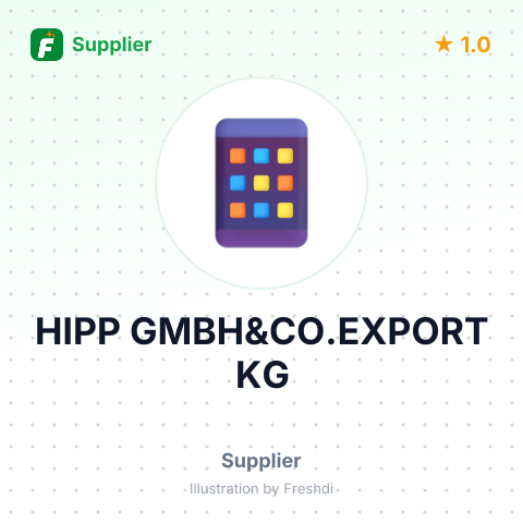 HIPP GMBH&CO.EXPORT KG – summary card, no photo uploaded yet