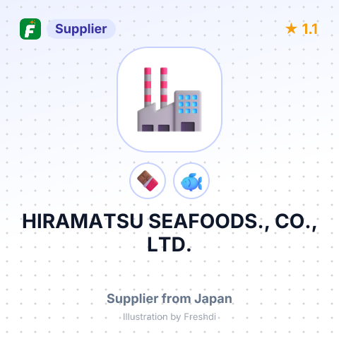 HIRAMATSU SEAFOODS., CO., LTD. – summary card, no photo uploaded yet