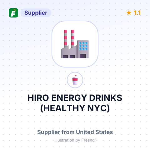 HIRO ENERGY DRINKS (HEALTHY NYC) – summary card, no photo uploaded yet