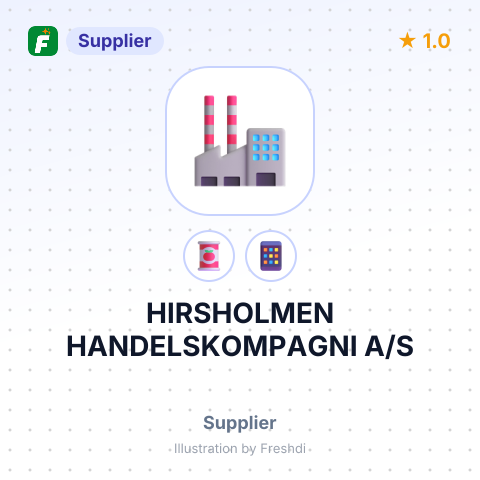 HIRSHOLMEN HANDELSKOMPAGNI A/S – summary card, no photo uploaded yet