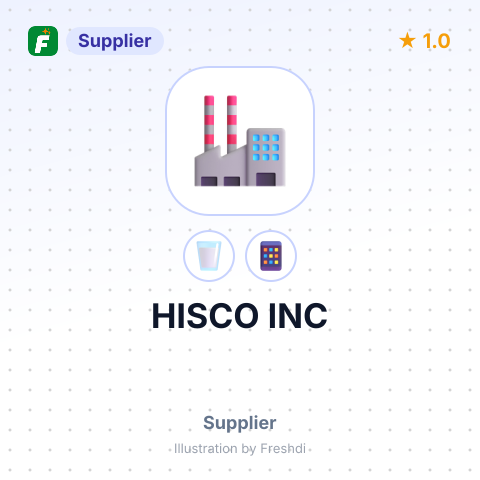 HISCO INC – summary card, no photo uploaded yet