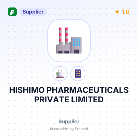 HISHIMO PHARMACEUTICALS PRIVATE LIMITED – summary card, no photo uploaded yet