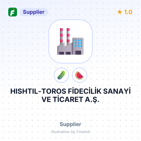 HISHTIL-TOROS FİDECİLİK SANAYİ VE TİCARET A.Ş. – summary card, no photo uploaded yet
