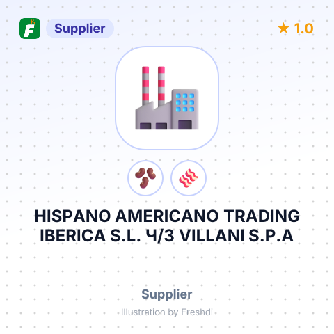 HISPANO AMERICANO TRADING IBERICA S.L. Ч/З VILLANI S.P.A – summary card, no photo uploaded yet
