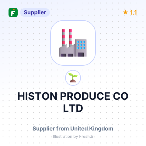 HISTON PRODUCE CO LTD – summary card, no photo uploaded yet
