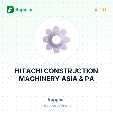 HITACHI CONSTRUCTION MACHINERY ASIA & PA – summary card, no photo uploaded yet