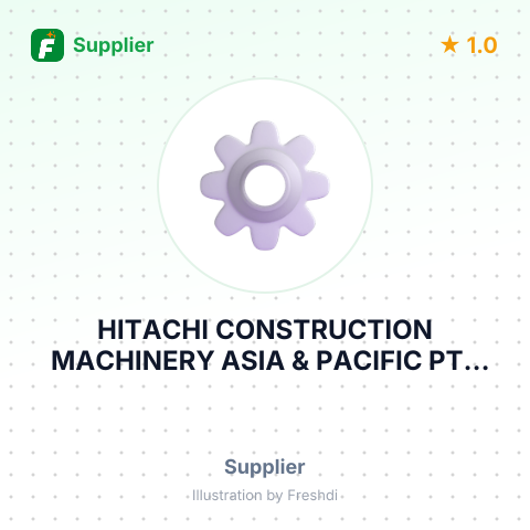HITACHI CONSTRUCTION MACHINERY ASIA & PACIFIC PTE LTD – summary card, no photo uploaded yet