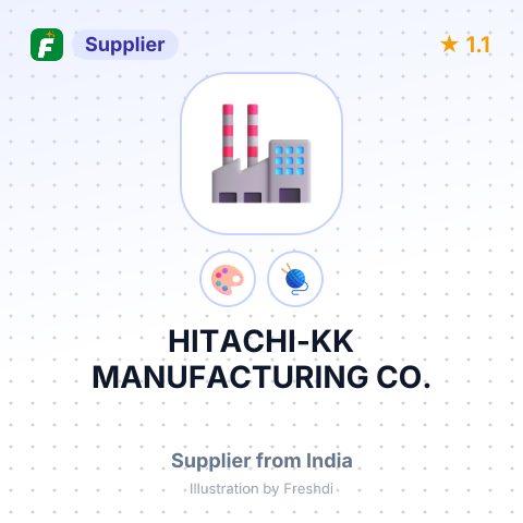 HITACHI-KK MANUFACTURING CO. – summary card, no photo uploaded yet
