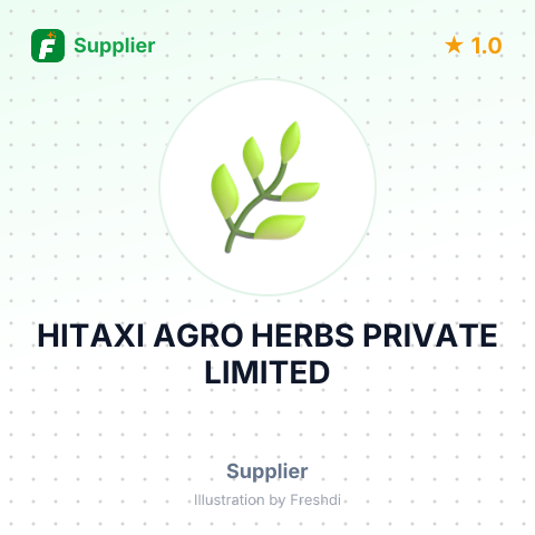 HITAXI AGRO HERBS PRIVATE LIMITED – summary card, no photo uploaded yet