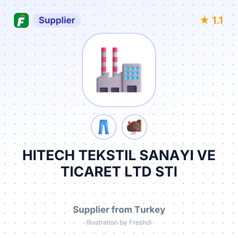 HITECH TEKSTIL SANAYI VE TICARET LTD STI – summary card, no photo uploaded yet