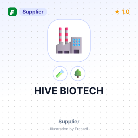 HIVE BIOTECH – summary card, no photo uploaded yet