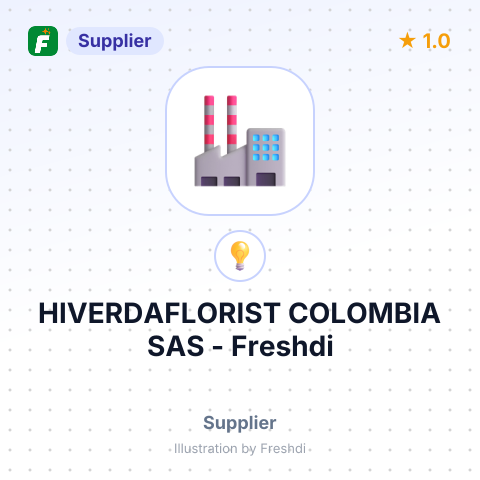 HIVERDAFLORIST COLOMBIA SAS – summary card, no photo uploaded yet