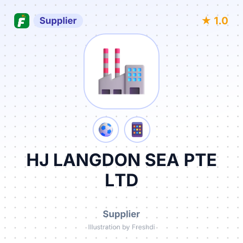 HJ LANGDON SEA PTE LTD – summary card, no photo uploaded yet