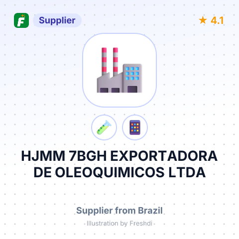 HJMM 7BGH EXPORTADORA DE OLEOQUIMICOS LTDA – summary card, no photo uploaded yet